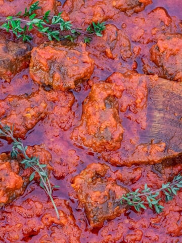 Square image of Nigerian Beef Stew