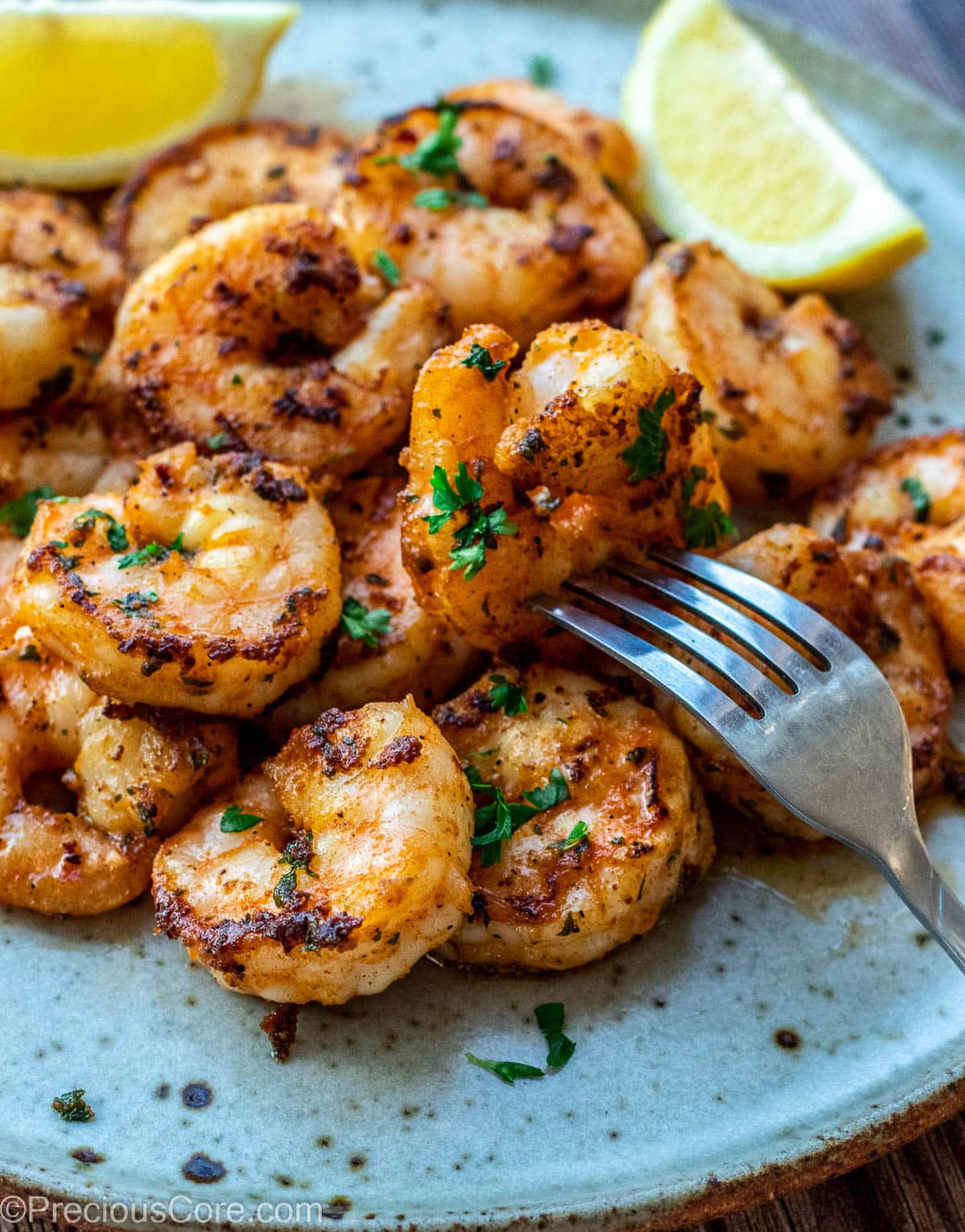 Citrus Pan-Seared Shrimp Recipe (Easy Shrimp Dish!)