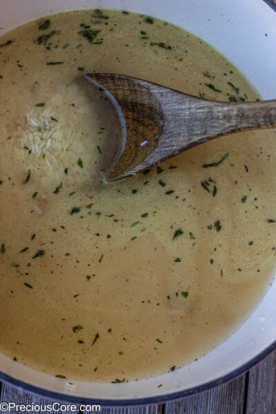 Garlic Herb Rice | Precious Core