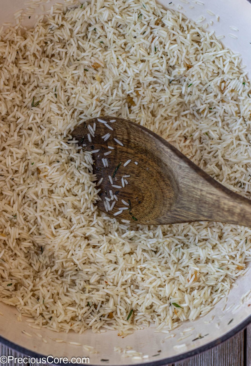 Garlic Herb Rice Precious Core