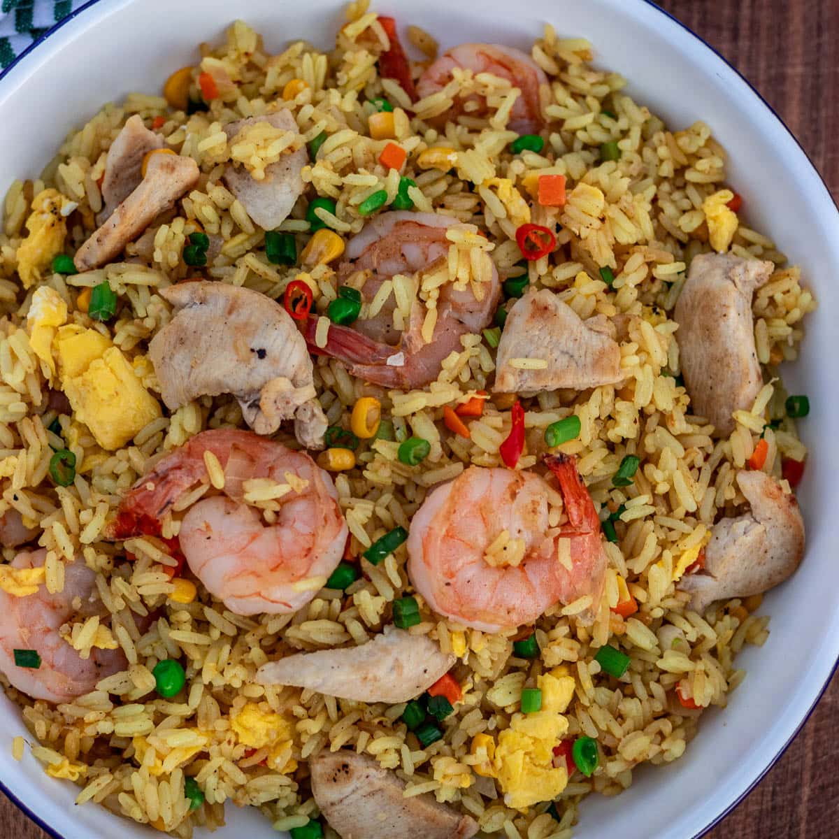 Shrimp and Chicken Fried Rice | Precious Core