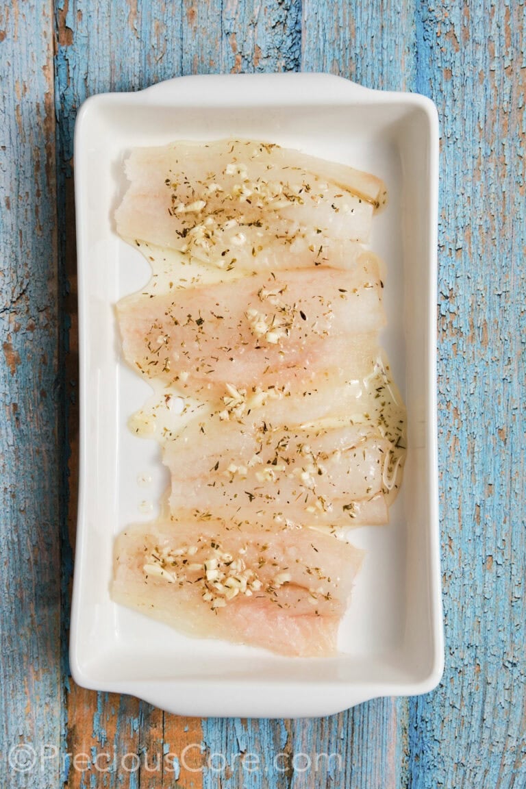 Mediterranean Baked Fish | Precious Core