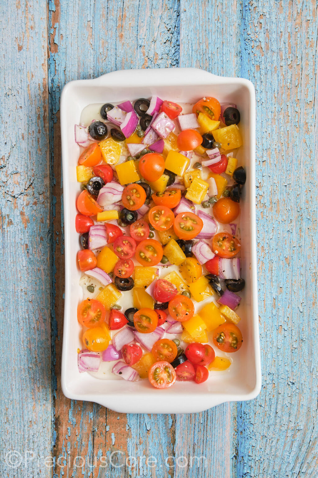 Mediterranean Baked Fish | Precious Core